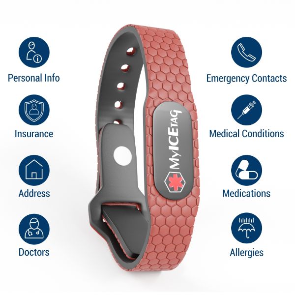 Endevr Myid Sleek  Sport Medical Bracelet India  Ubuy